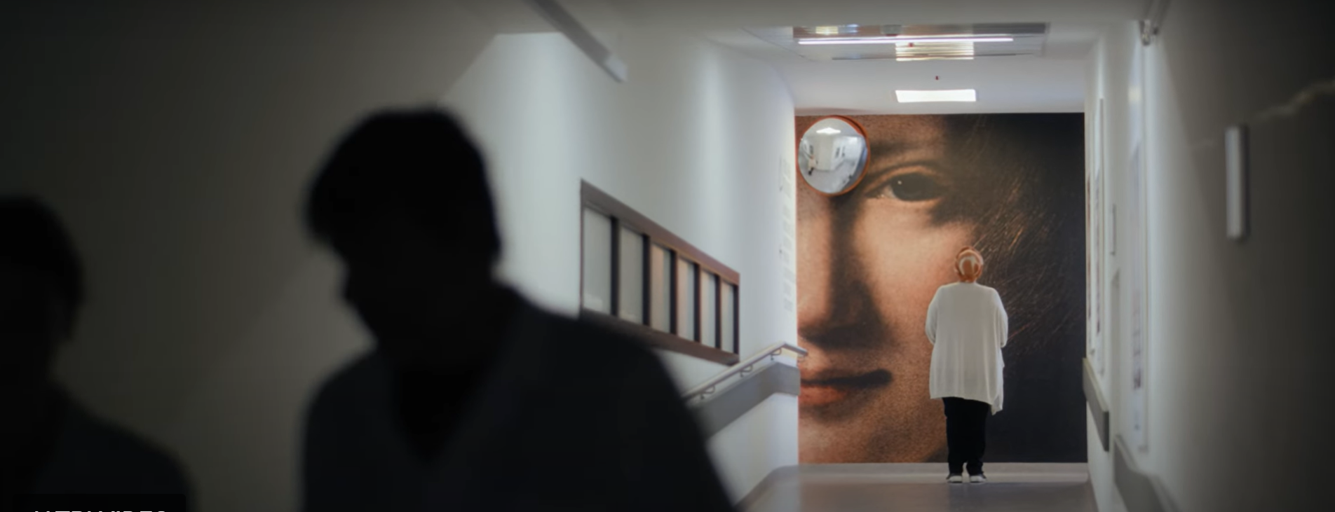 Portrait of a Woman, Giovanni Martinelli, Humanitas Pio X corridor, 2024