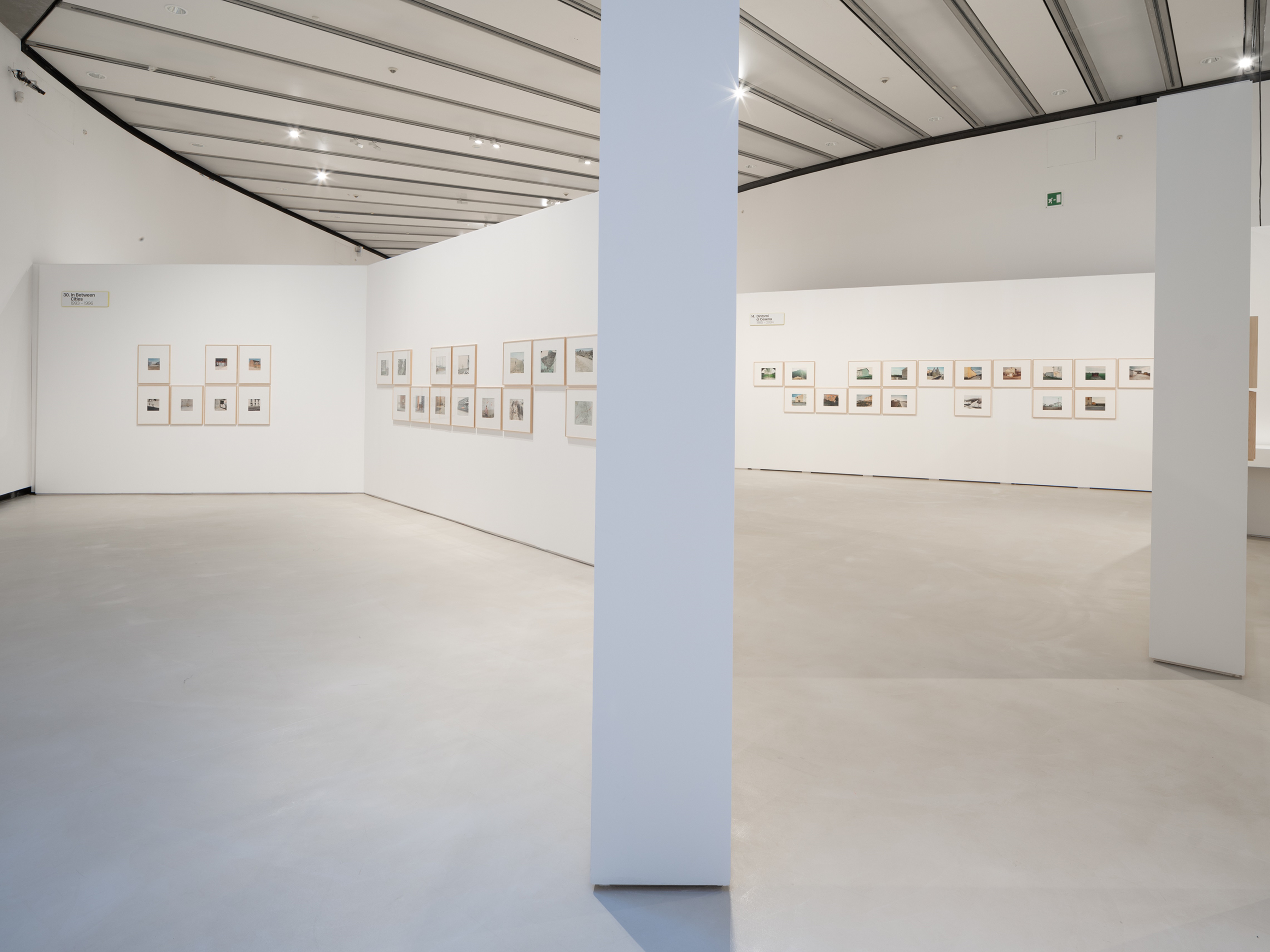 Installation for the "Guido Guidi. Col Tempo 1956-2024" exhibition, courtesy of FondazioneMAXXI, photograph by Vincenzo Labellarte