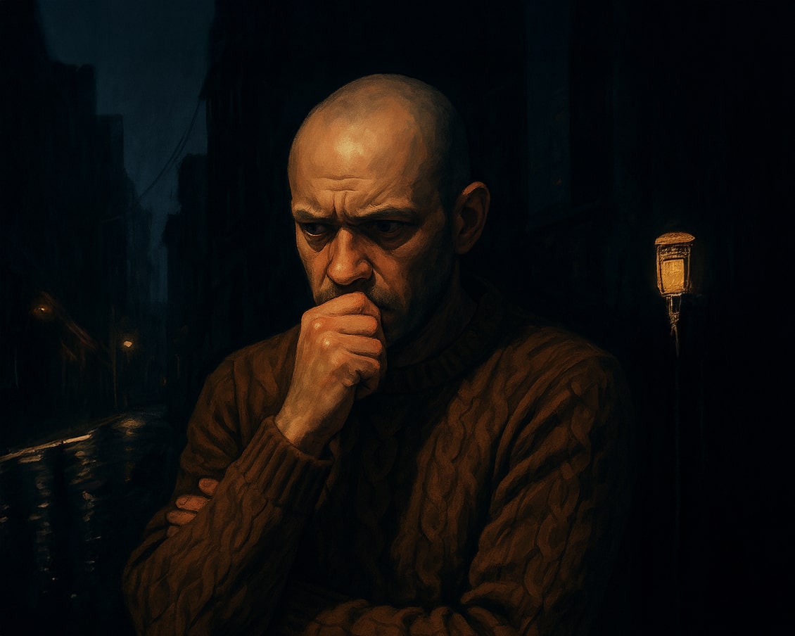 Portrait of Matteo Chigorno, image created with artificial intelligence