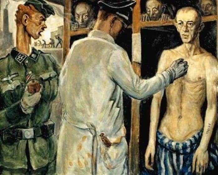 The Experimental Injection, David Olère, 1945