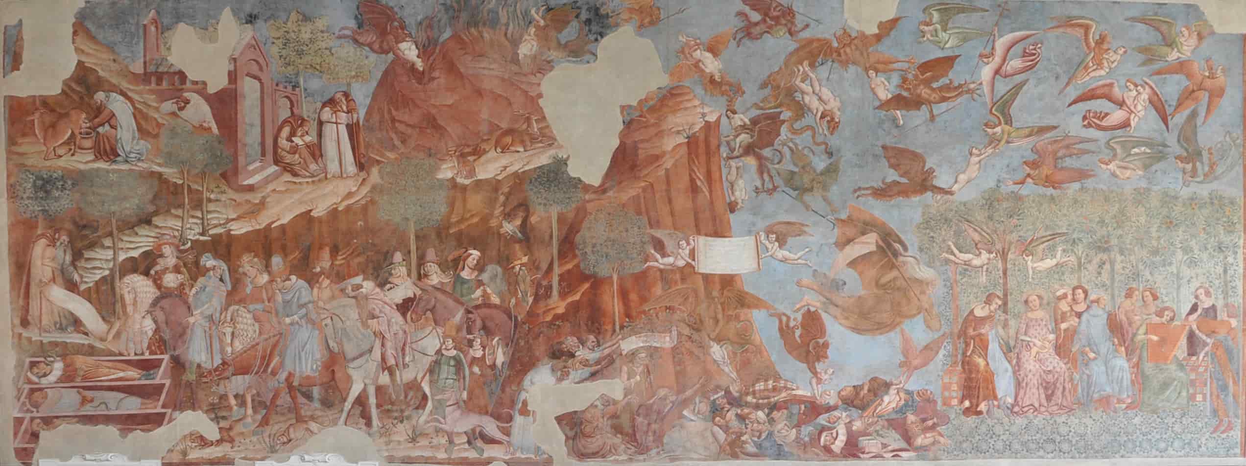 Triumph of Death, Buonamico Buffalmacco del Caposanto di Pisa,1350