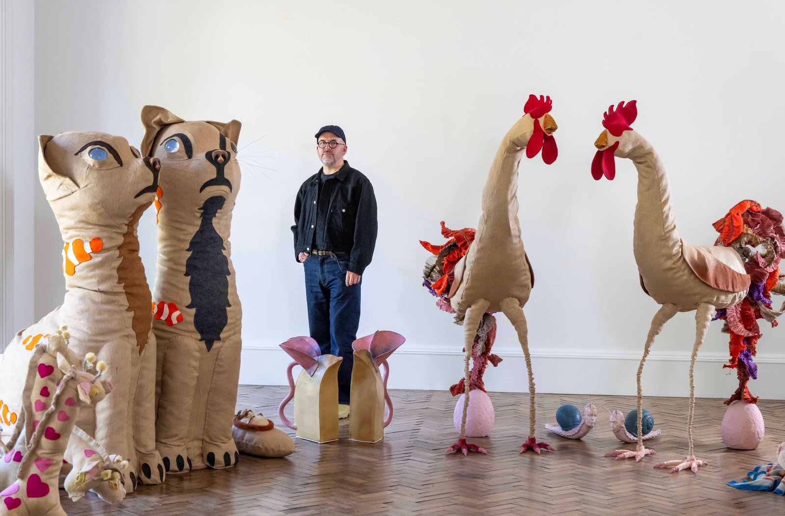 Jonathan Baldock, WYRD, Sala da Ballo di Jupiter Artland, 2025
