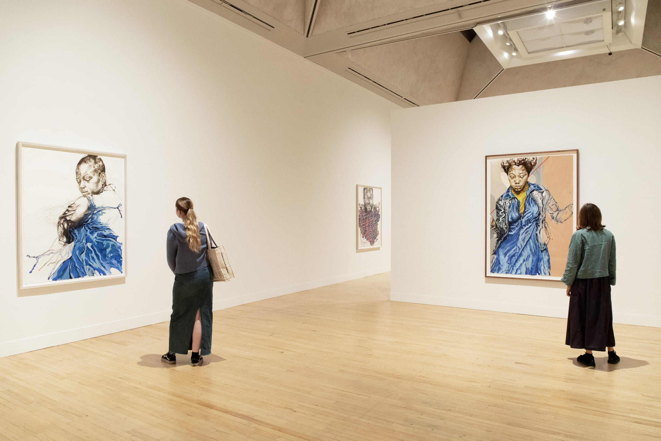 Installation view, Claudette Johnson’s presentation in Turner Prize 2024 at Tate Britain 25 September 2024 – 16 February 2025 - © Tate