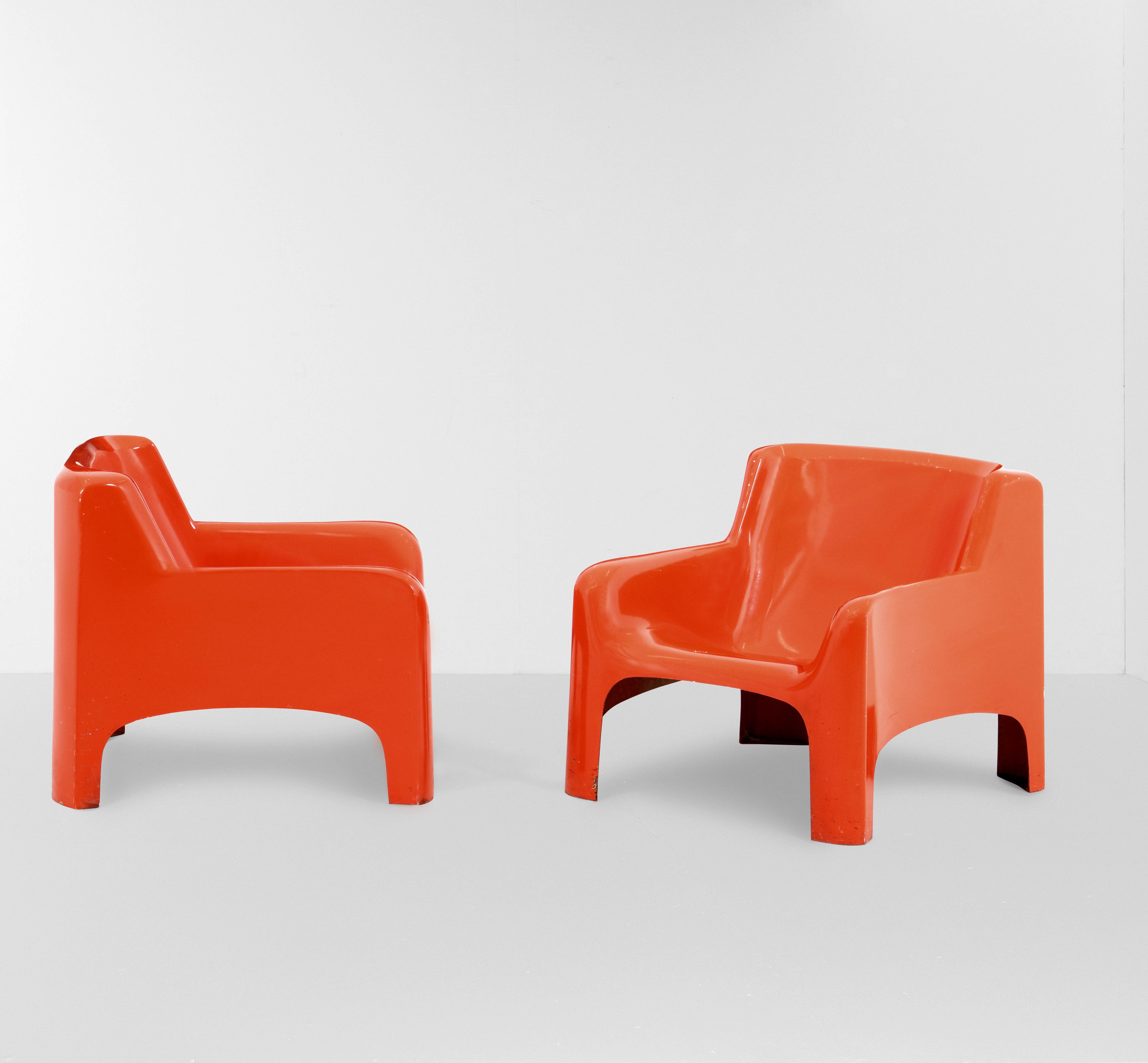 Pair of armchairs by Carlo Bartoli cover