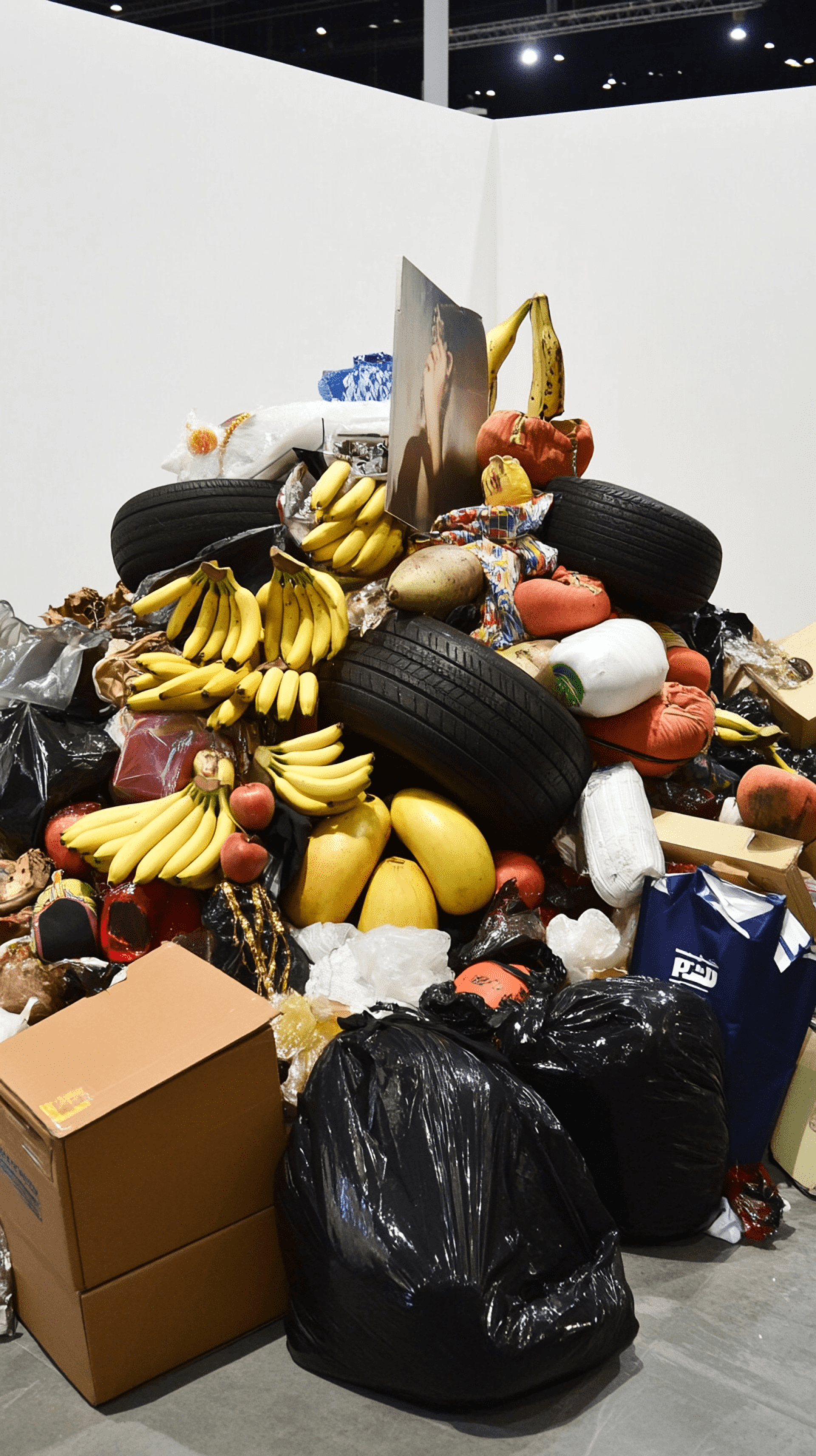 Luca Rossi, "Inside a booth at Art Basel"