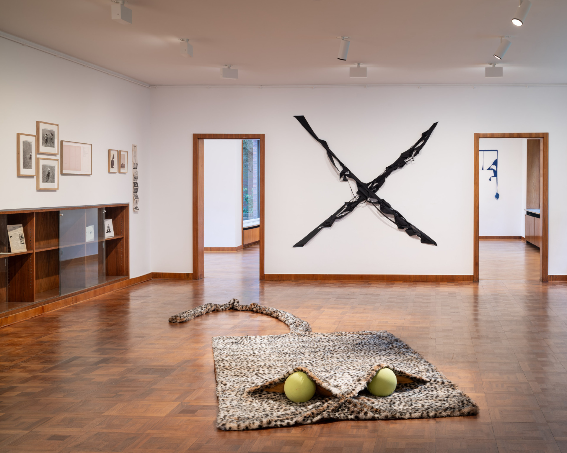 Exhibition view of Marion Baruch – Soziales Gewebe at Haus Lange Kunstmuseen Krefeld, photo: Dirk Rose