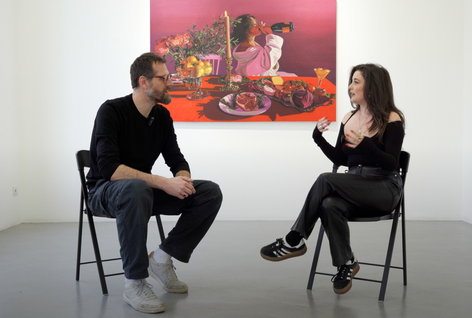"SLOW BURN" di Thérèse Mulgrew: la nuova mostra alla Galleria Poggiali di Milano cover