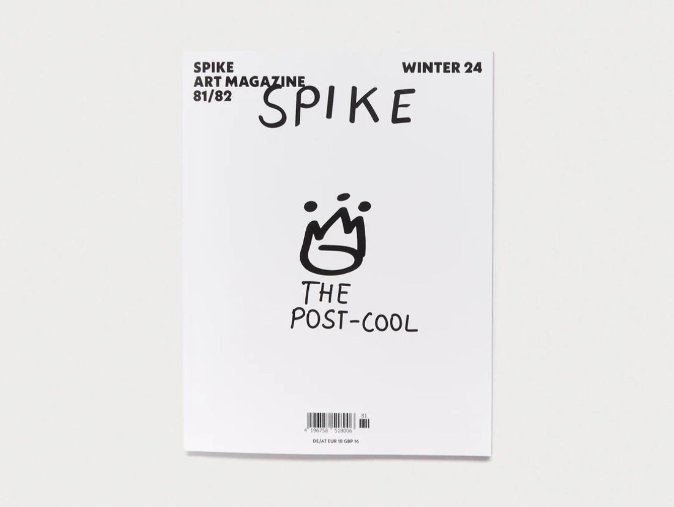 Spike Art Magazine 81/82 cover